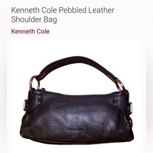 Kenneth Cole Pebbled Leather Shoulder Bag